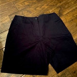 Liz Claiborne navy blue shorts the villager sz 12